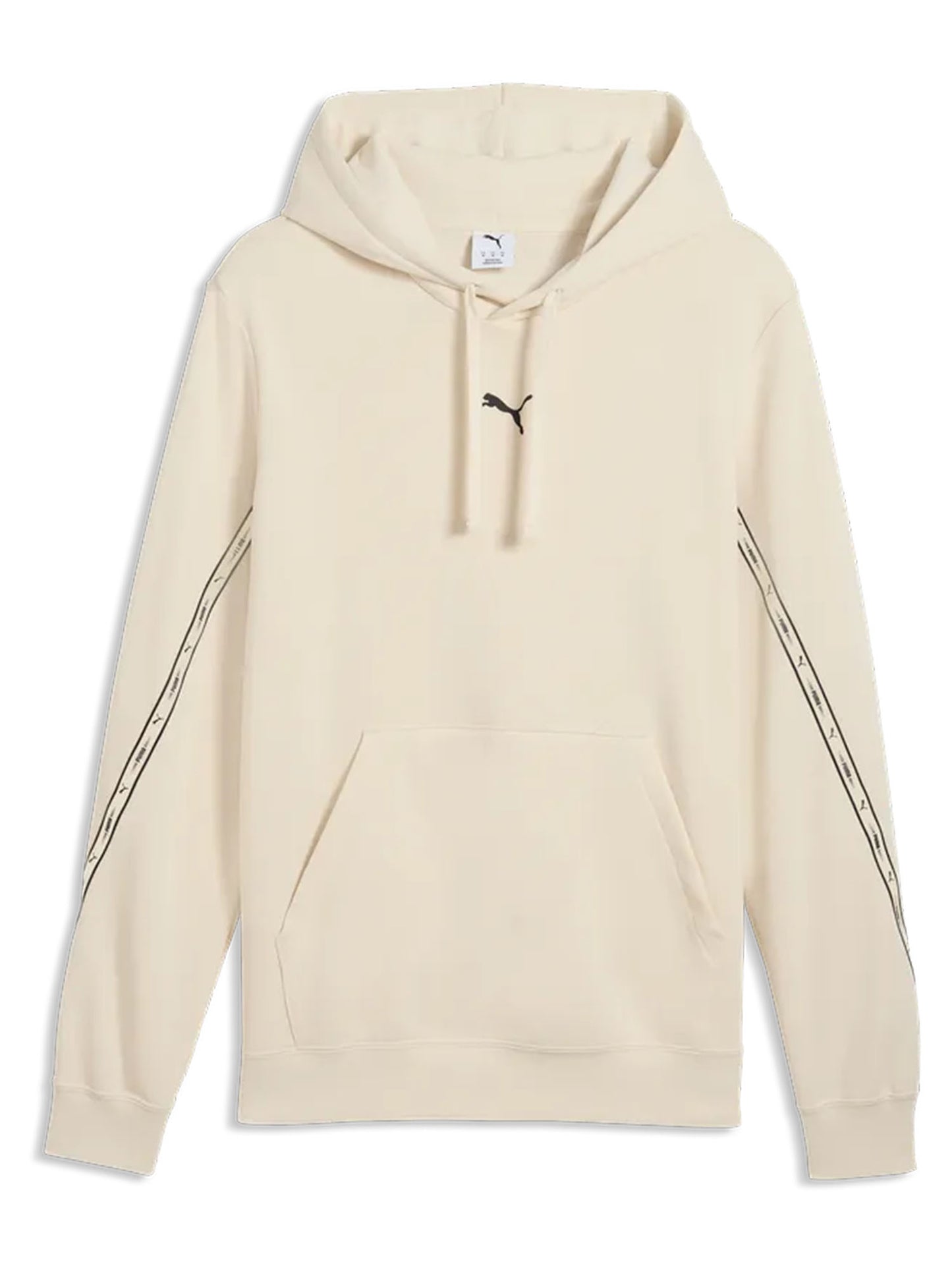 Puma Essentials Tape, felpa con cappuccio uomo cremosa sportiva