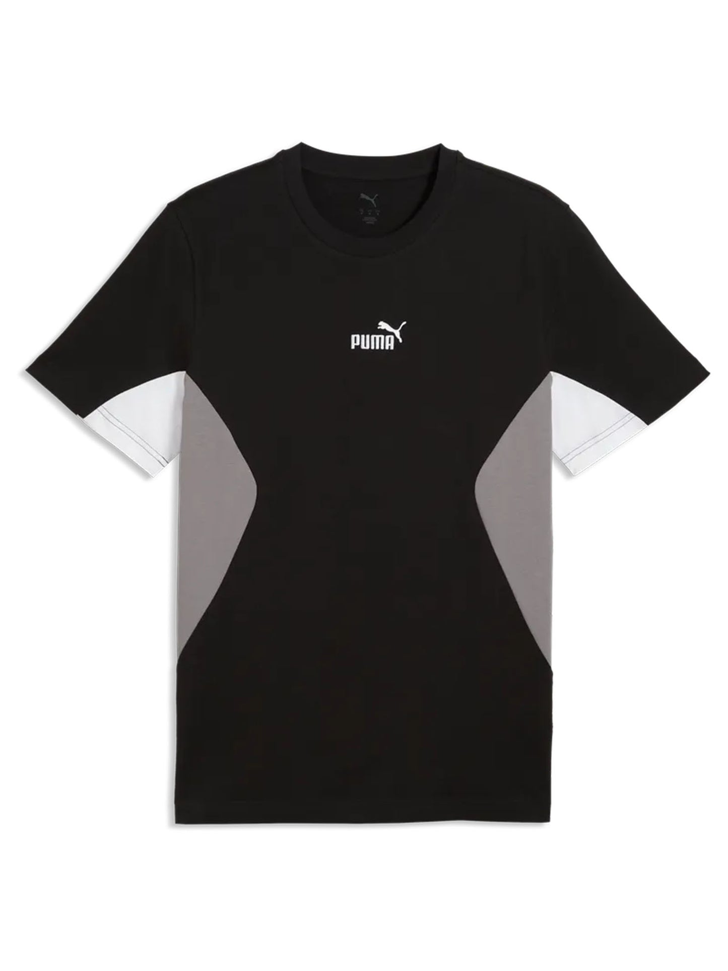 T-shirt Essentials Puma a maniche corte uomo in nero