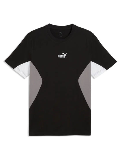 T-shirt Essentials Puma a maniche corte uomo in nero