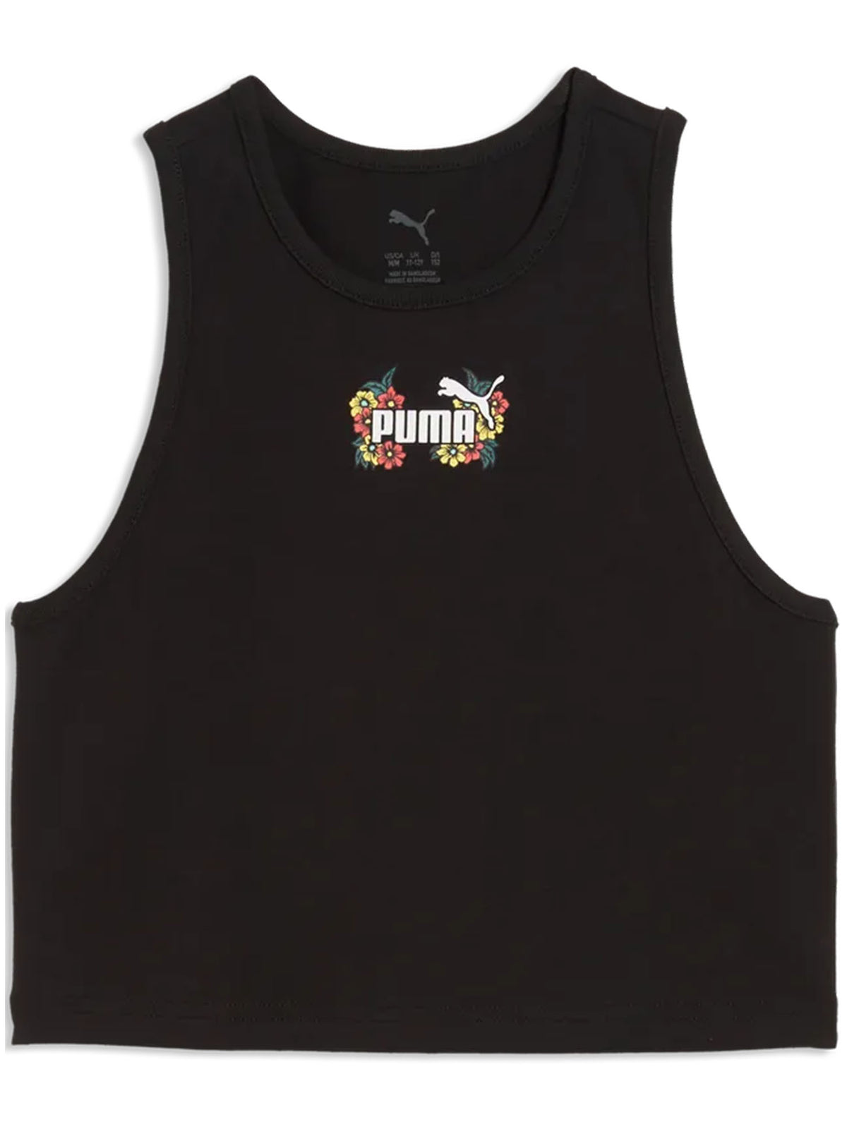 Puma g. canotta da bambino/a nero