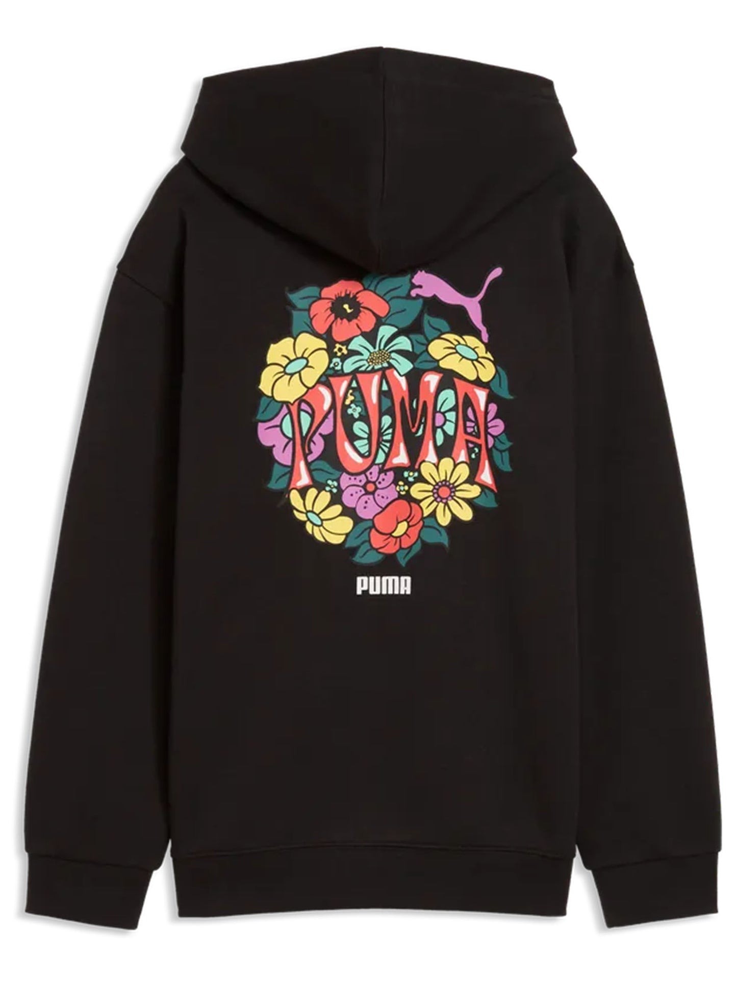 Felpa con cappuccio Puma Mid90s bimbo/a nera dallo stile iconico