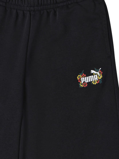 Bermuda Puma Mid 90s bimbo/a nero dal look retrò e casual