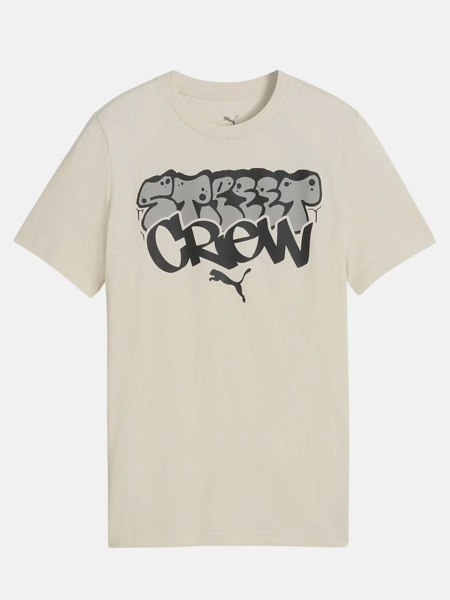 T-shirt bimbo/a Puma Mid 90s Graphic in stile retrò crema
