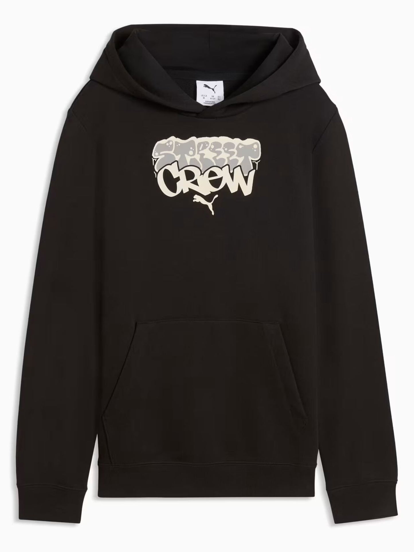 Felpa bimbo/a Puma Mid 90s Hoodie in nero dallo stile vintage