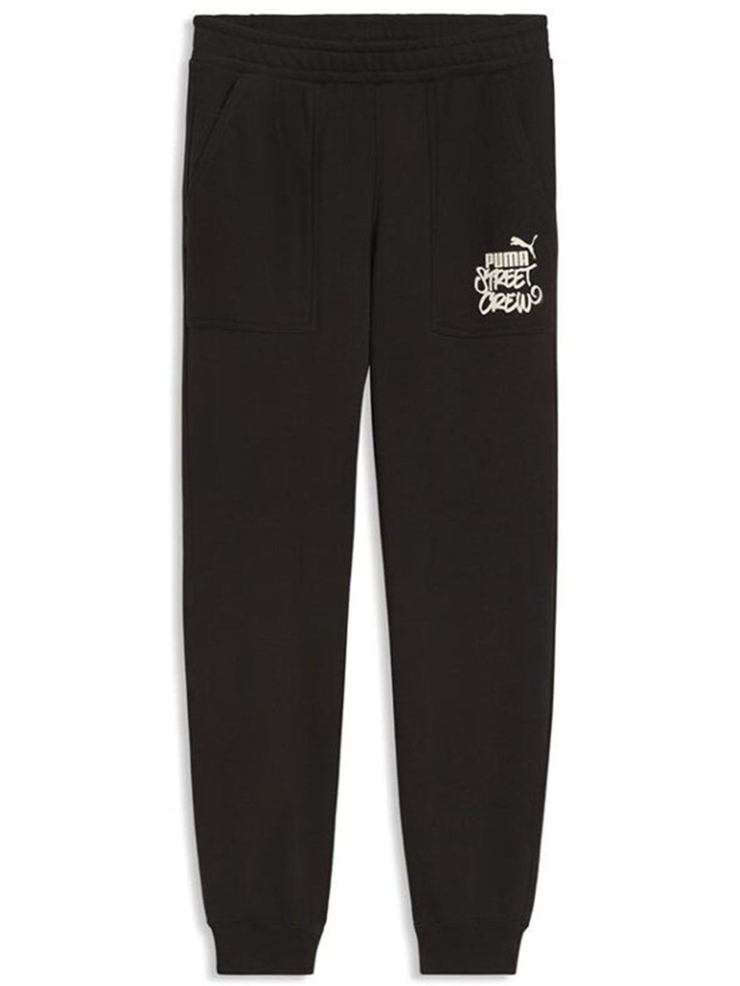 Pantaloni Mid 90s Puma bimbo/a neri con stile retrò e comfort moderno