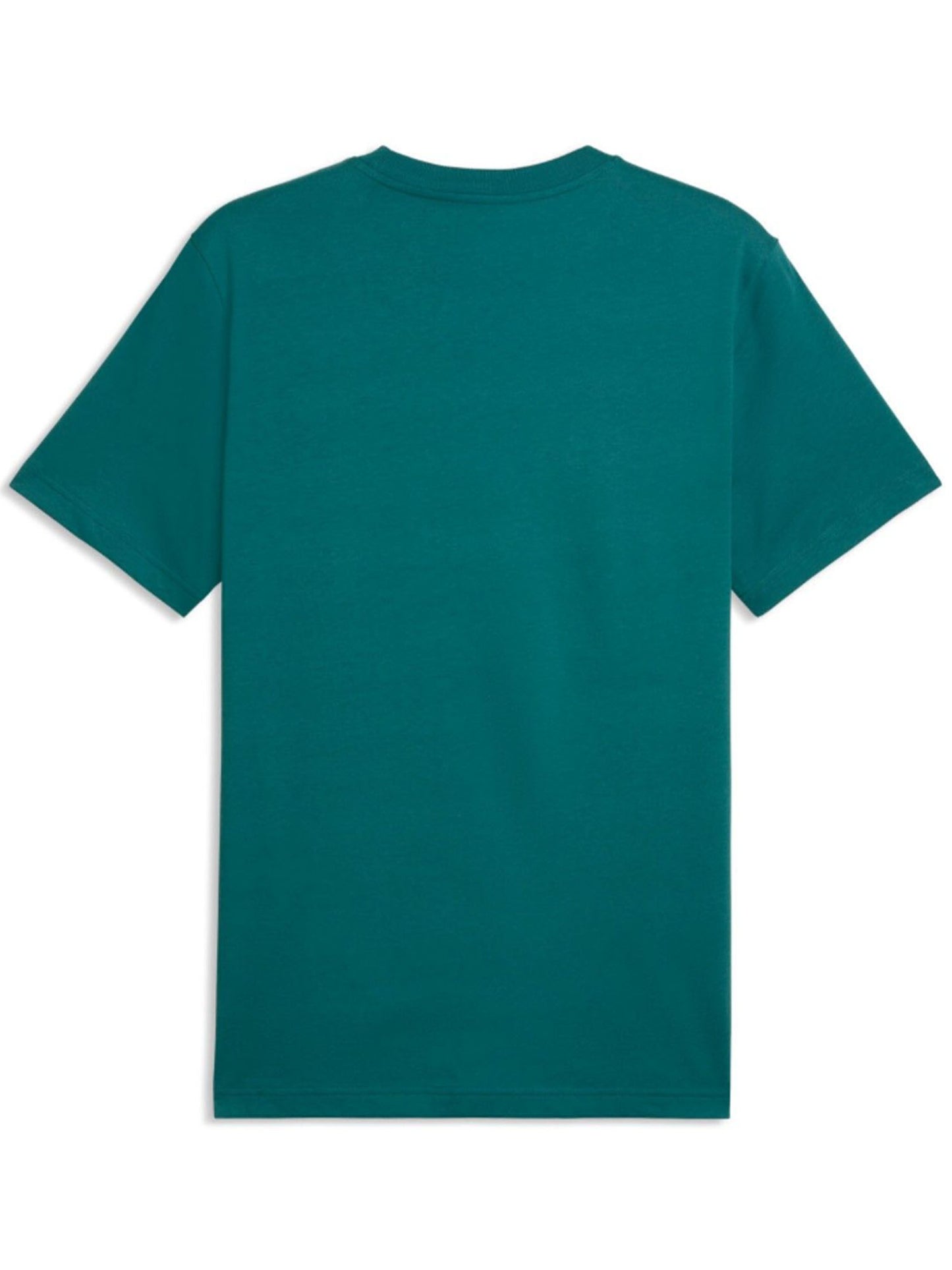 T-shirt con maxi stampa Puma in cotone verde uomo