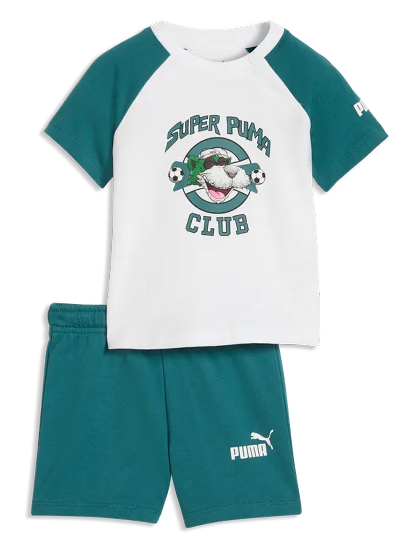 Completo Puma bimbo/a in cotone multicolore versatile e casual