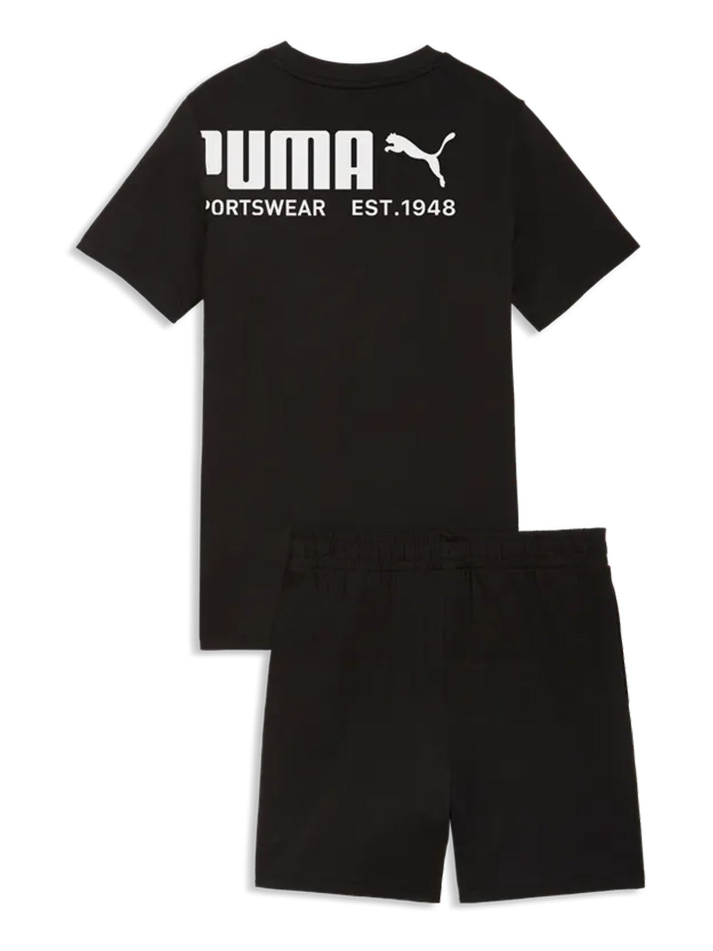 Completo estivo Puma bimbo/a nero, pratico e versatile