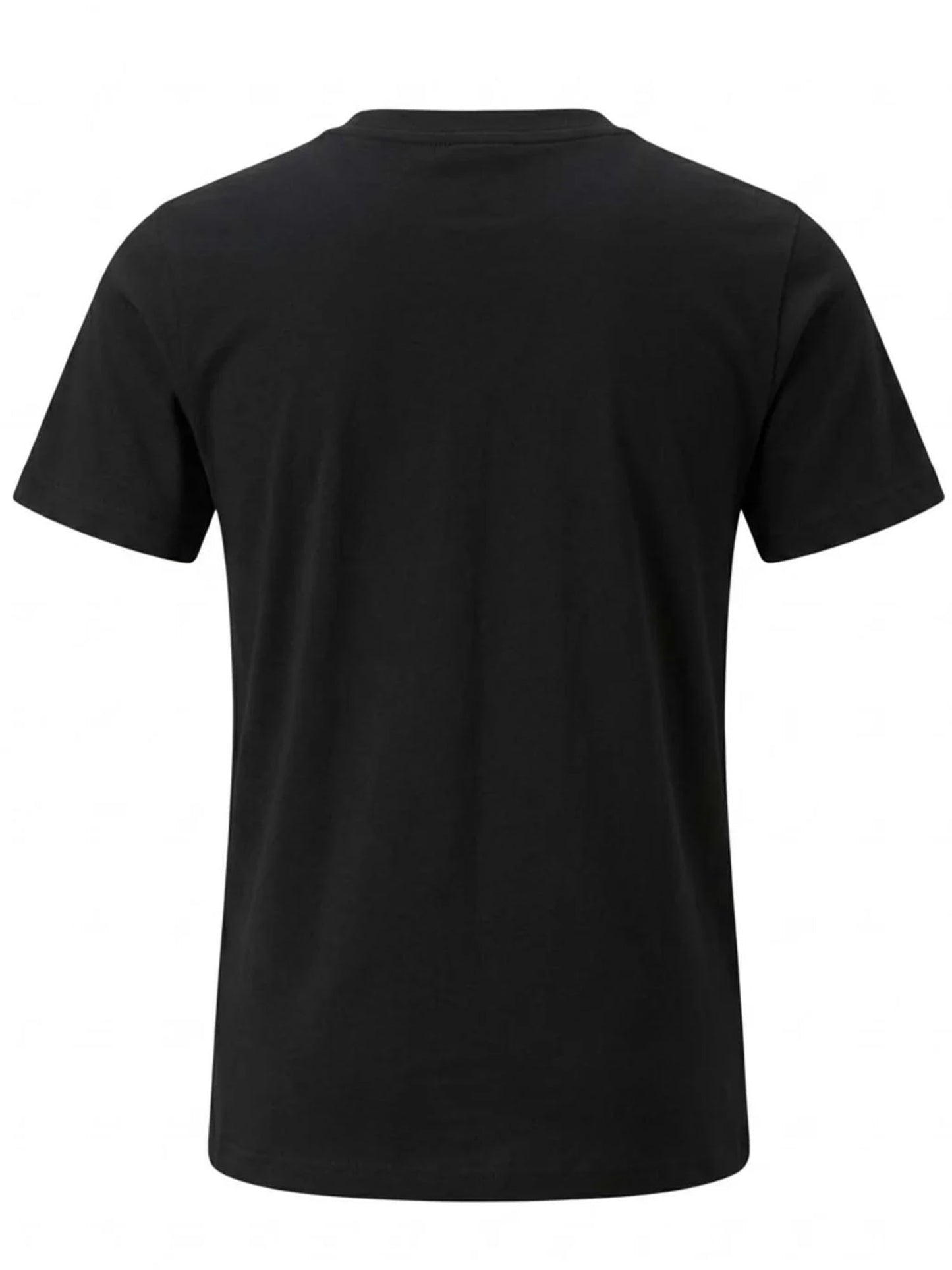 Puma Essential, t-shirt casual bimbo/a nera in cotone