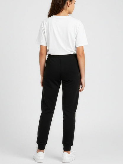 Pantaloni sportivi bimbo/a Puma neri in materiale sintetico