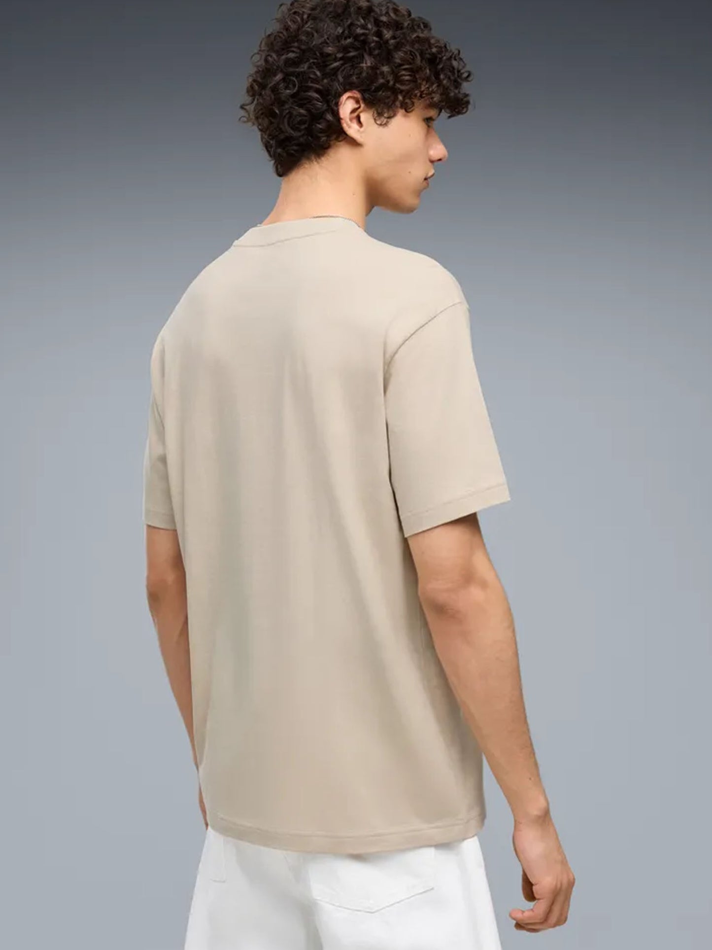 Puma PUMATECH Relaxed, t-shirt maniche corte da uomo grigia