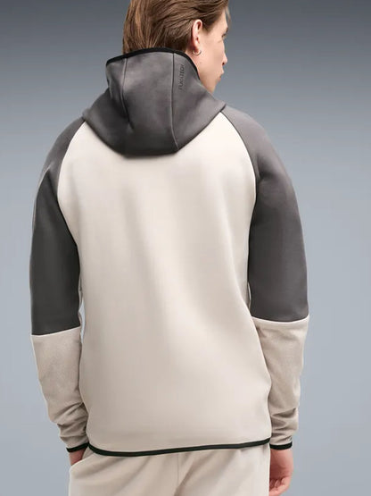Puma Tech Elevated, felpa da uomo grigia