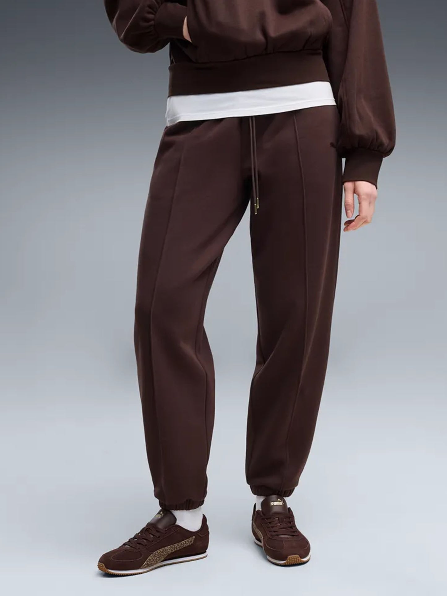 Puma Her Comfort Fl, pantalone da donna marrone