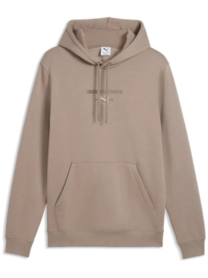 Puma Class Graphic Fleece, felpa da uomo grigia