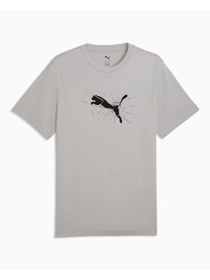 Puma Regular, t-shirt maniche corte da uomo grigia