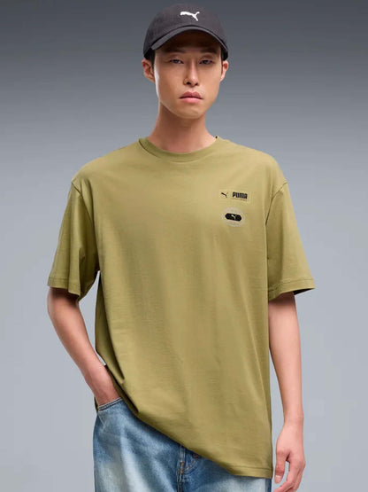 Puma 694368 89, t-shirt da uomo verde