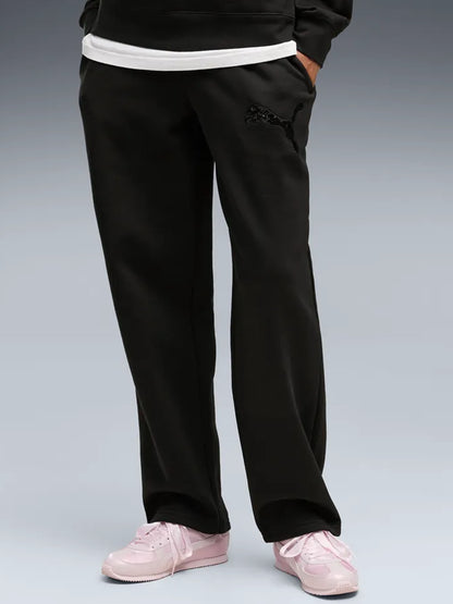 Puma Pant.Comfort Fl, pantalone da donna nero