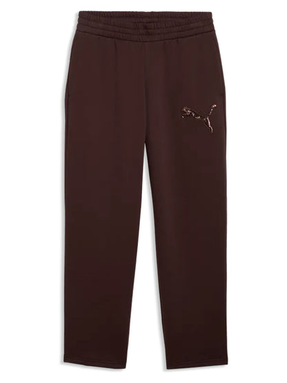 Puma Pant.Comfort Fl, pantalone da donna marrone