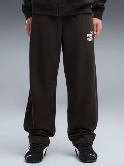 Puma B.PANTA.RLX FT, pantalone unisex bambino nero
