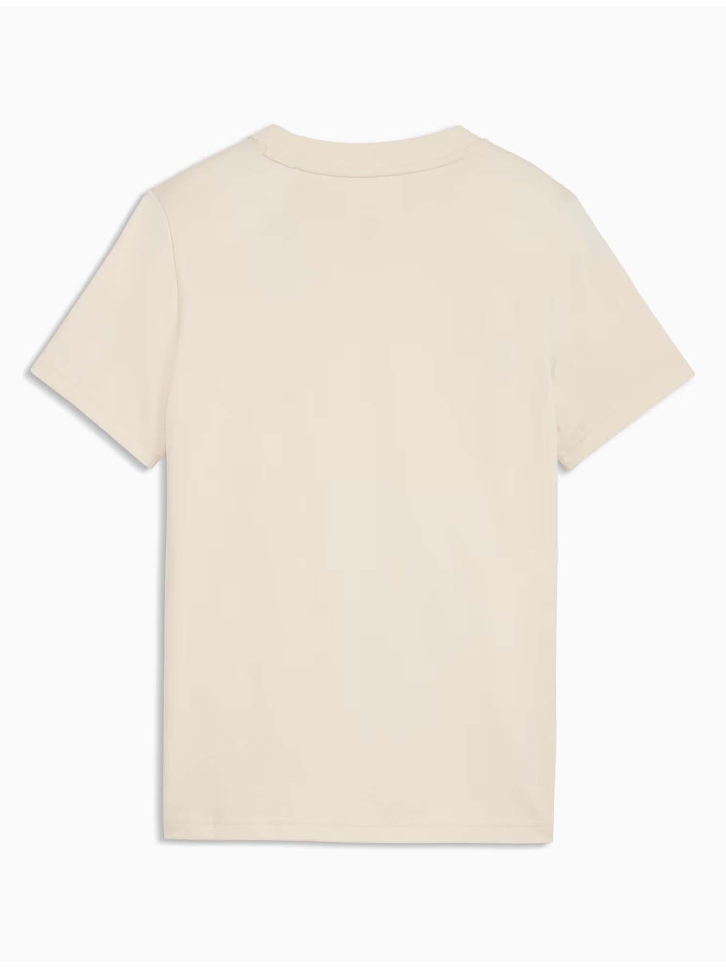 Puma Essentials Tape Tee, t-shirt a maniche lunghe Unisex bambino panna