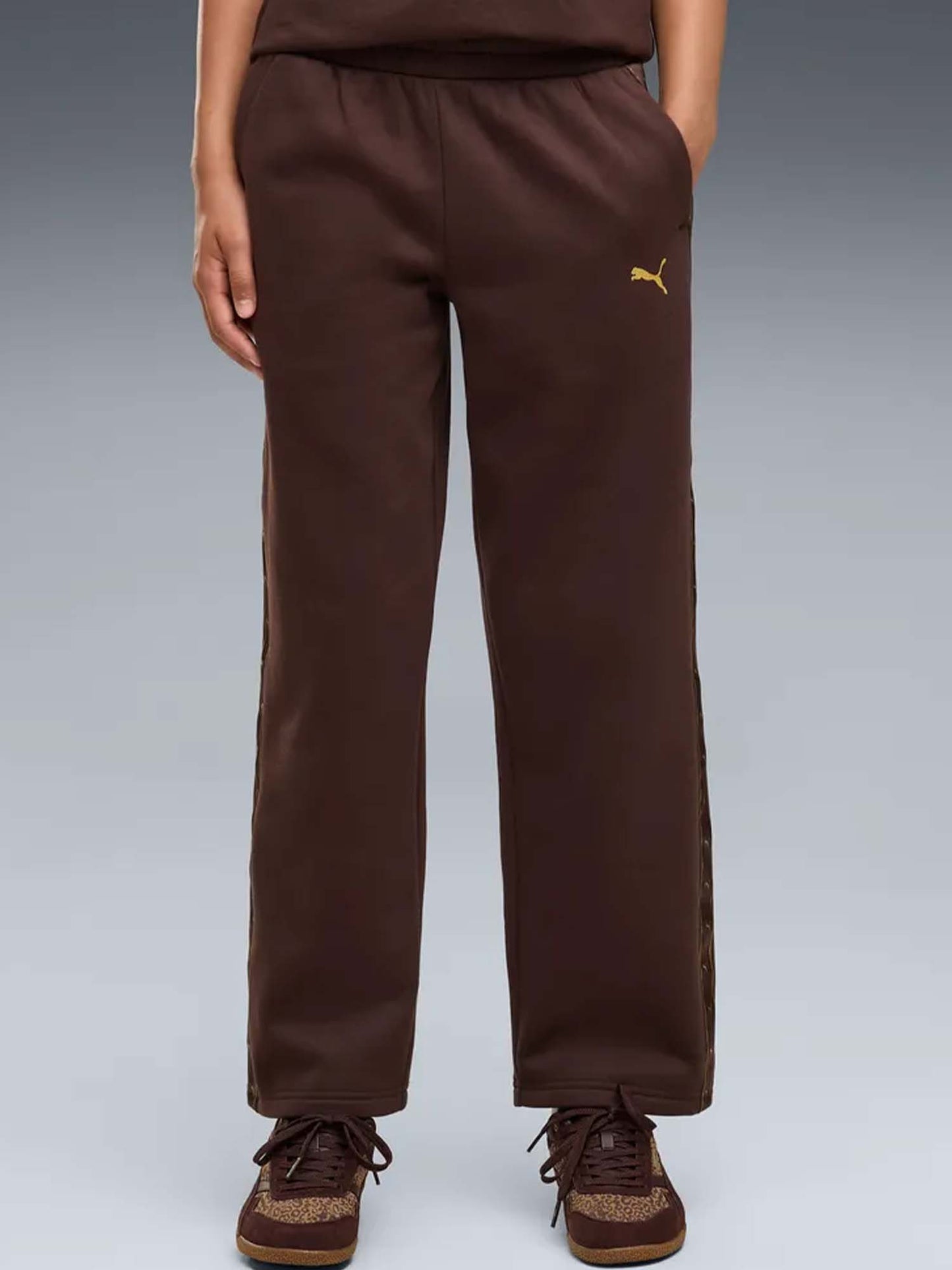 Puma Essentials Tape Relaxed, pantalone Unisex bambino marrone