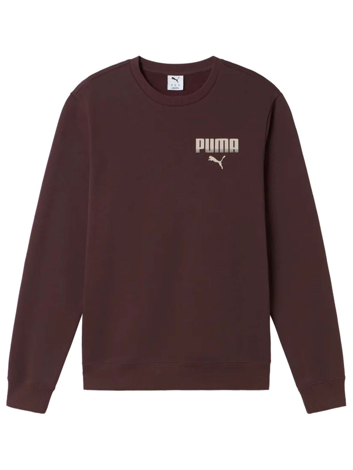 Puma Smoking Brown King Size, felpa da uomo marrone