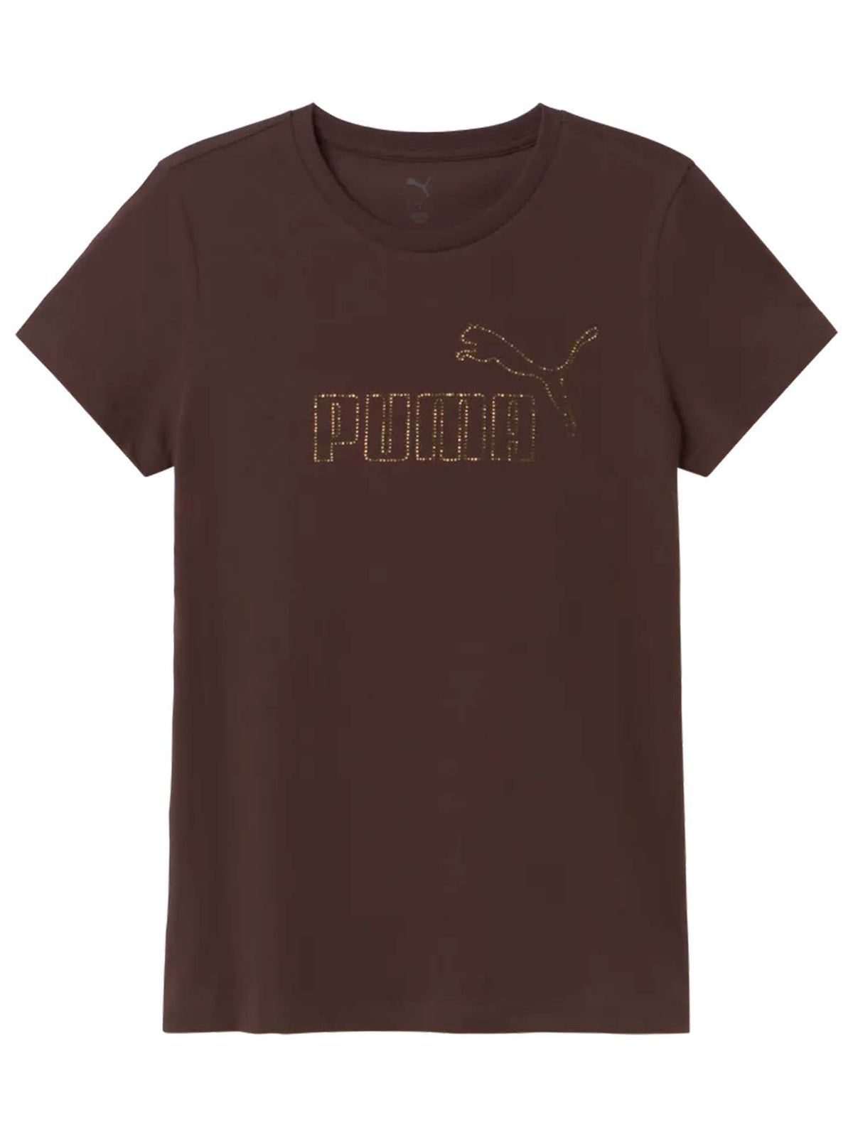 Puma T-shirt Regular, t-shirt maniche corte da donna marrone