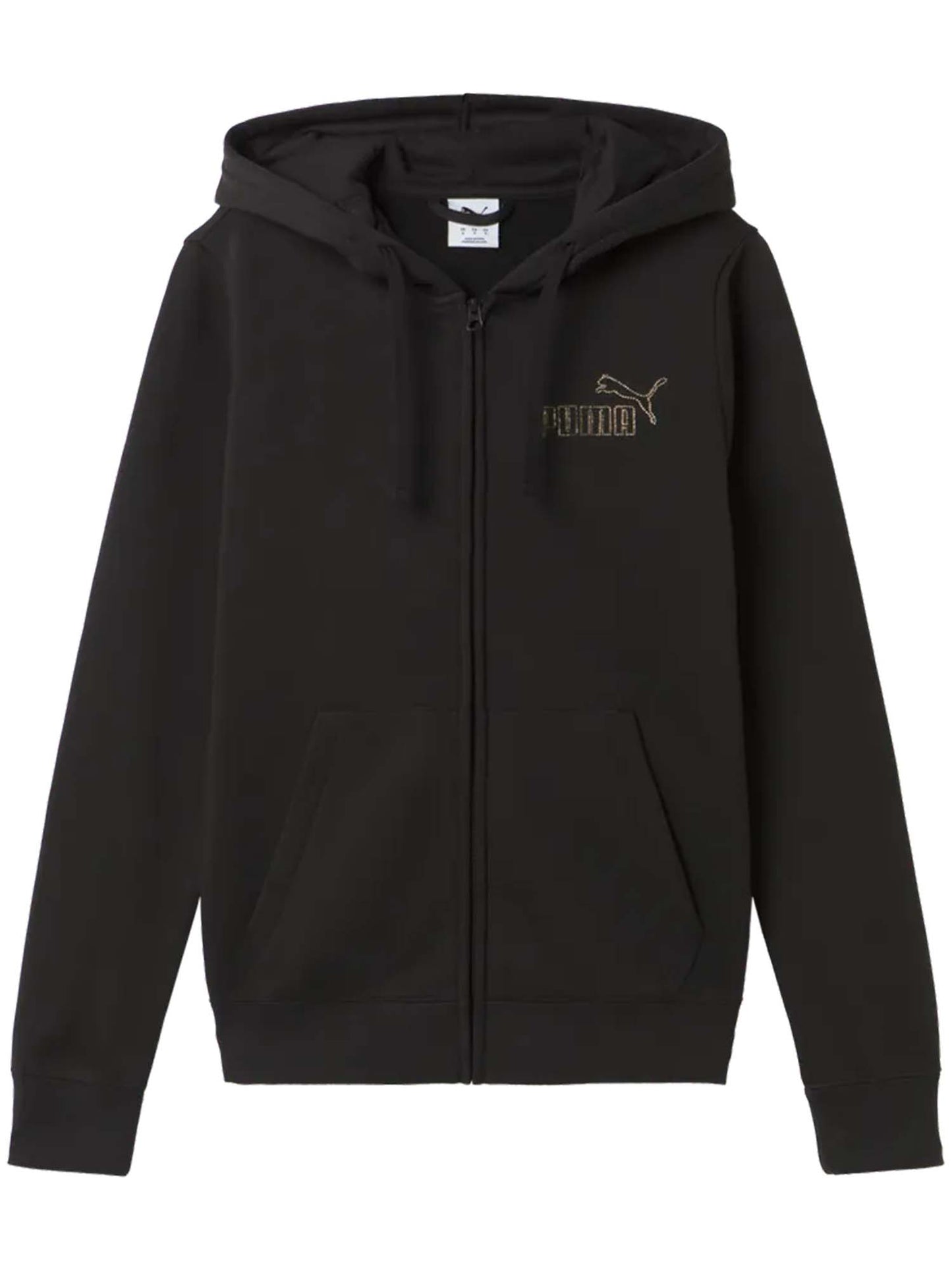 Puma Felpa Regul.fl, felpa da donna nera