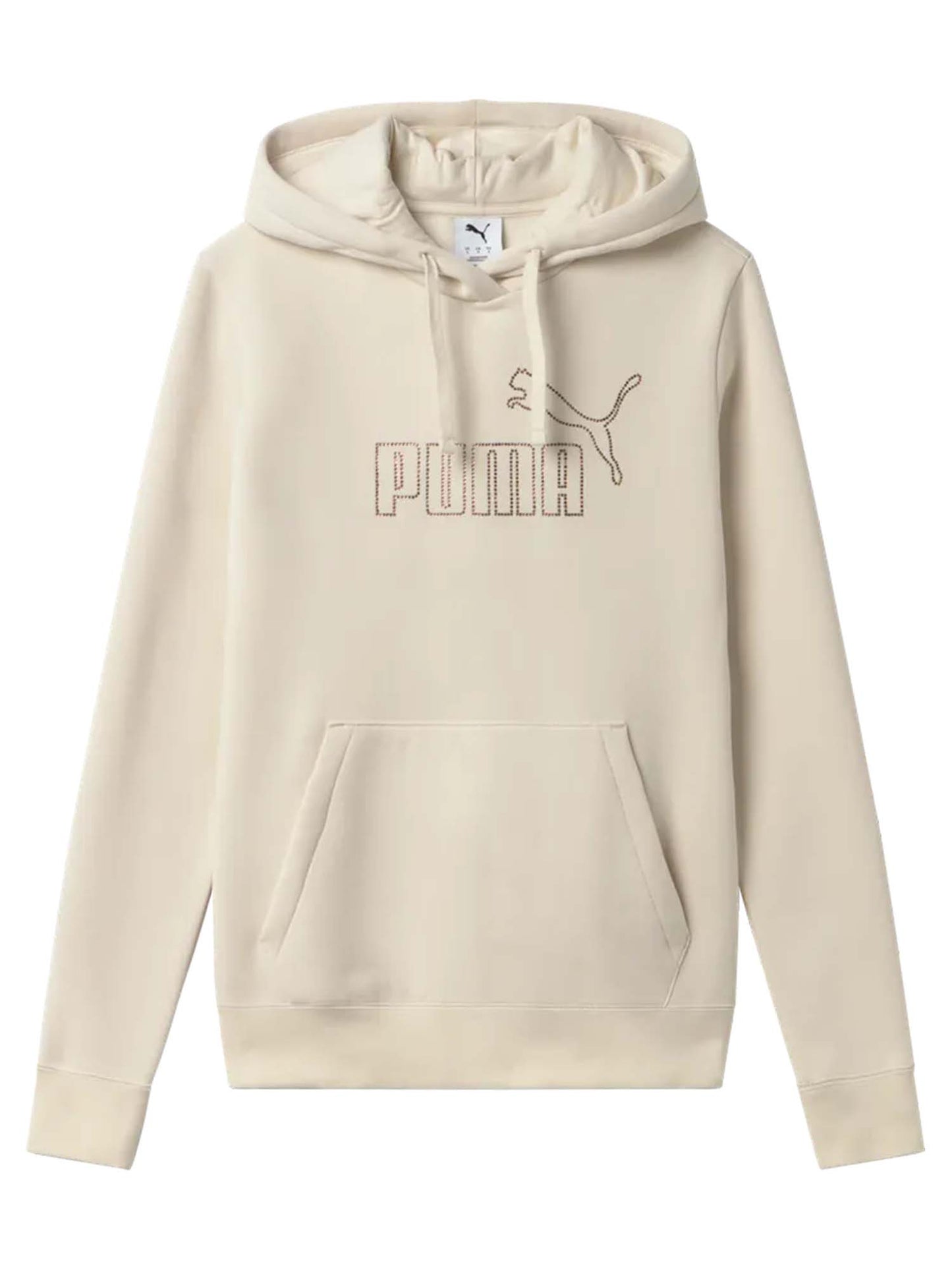 Puma Felpa Regul.fl, felpa da donna panna