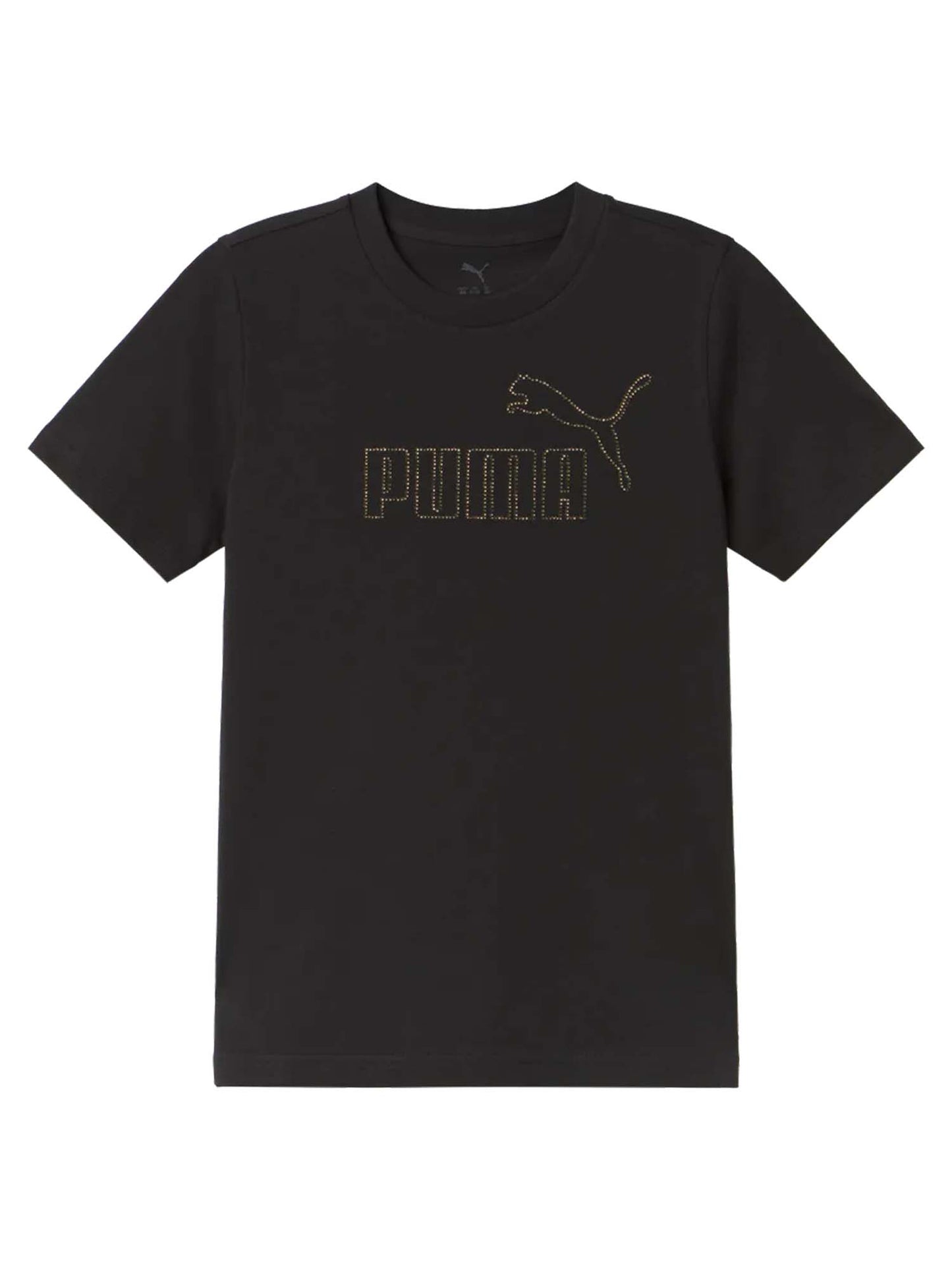 Puma G.T-Shirt Regul, t-shirt a maniche lunghe Unisex bambino nera