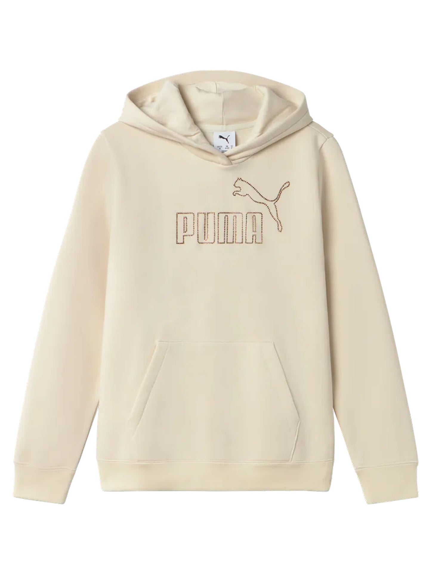 Puma G.Felpa Regu.Fl, felpa Unisex bambino crema