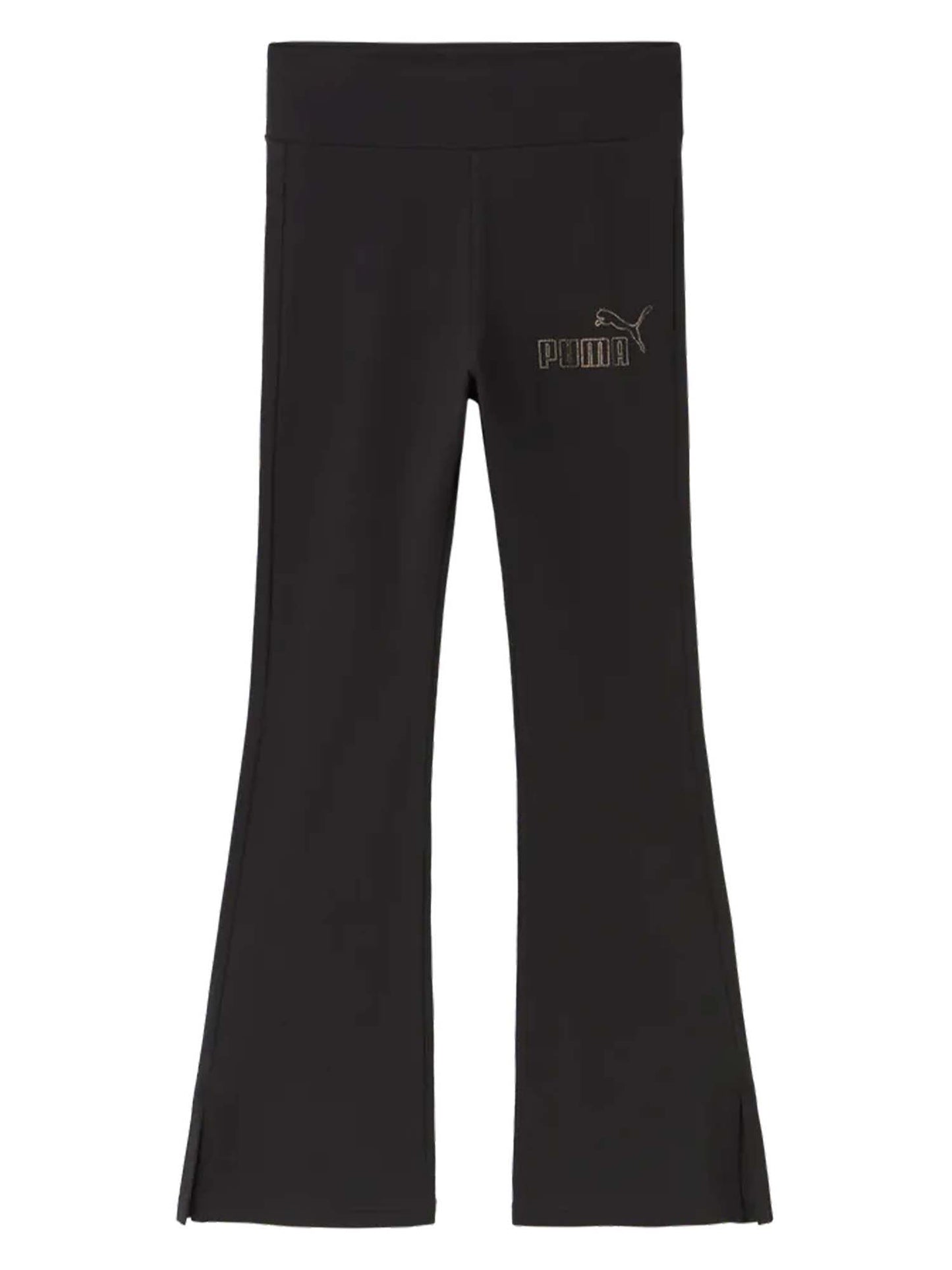 Puma G.Leggings, leggings Unisex bambino neri