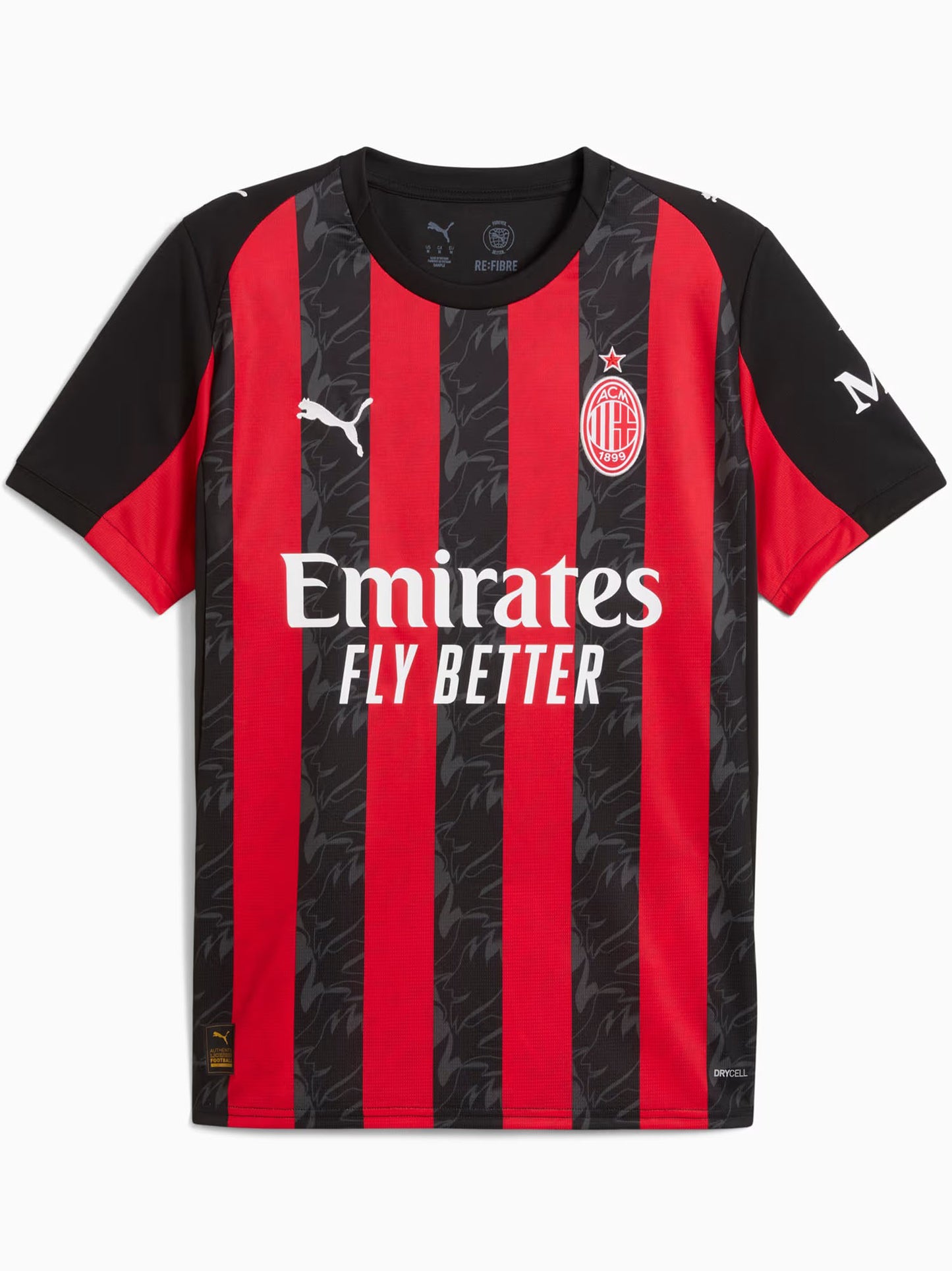 MAGLIA GARA HOME AC MILAN PUMA UOMO ROSSO NERO