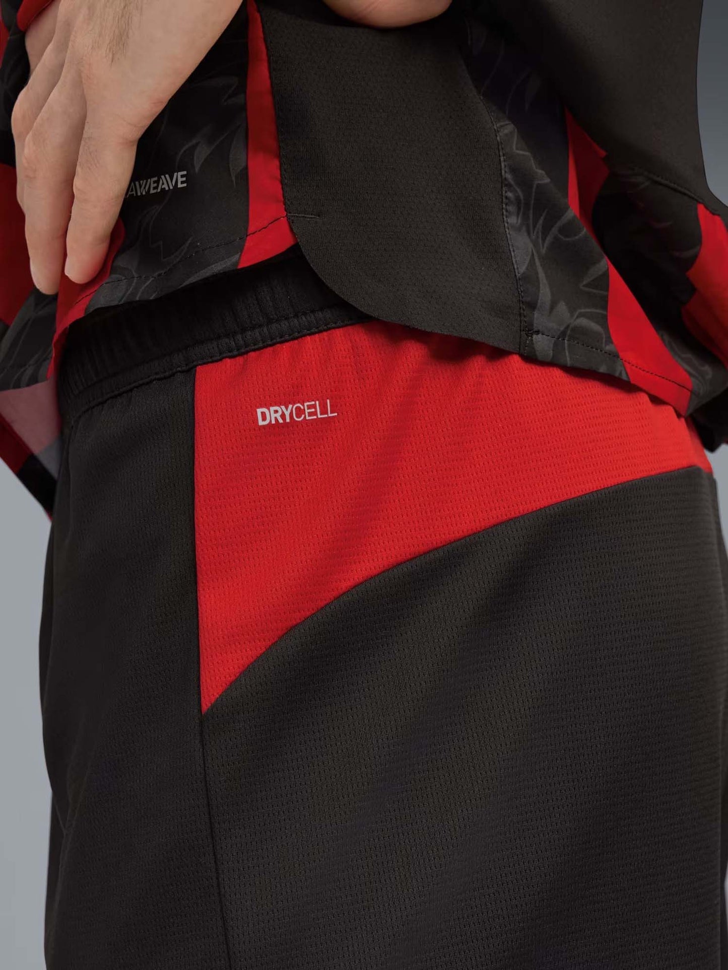 SHORT HOME AC MILAN PUMA UOMO NERO