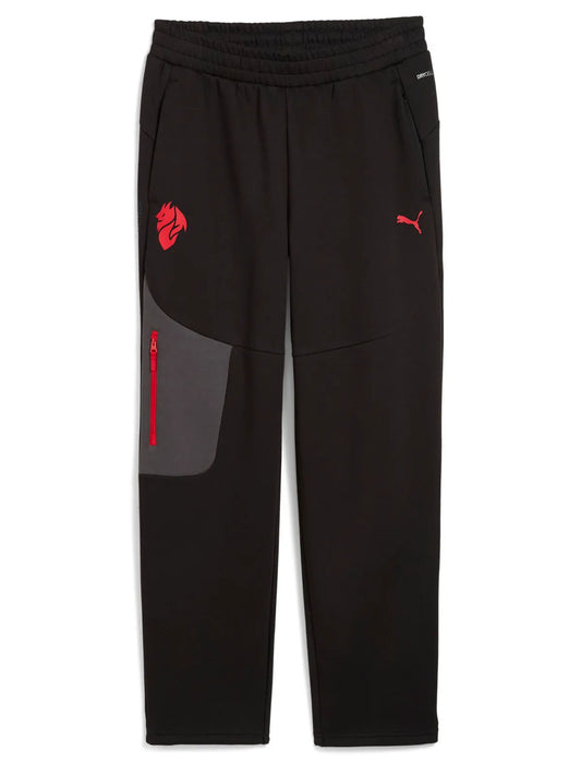 PANTALONE SPORTIVO AC MILAN PUMA DA UOMO NERO