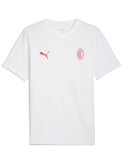 Puma Ac Milan FtblEssentials Tee, t-shirt da uomo bianca