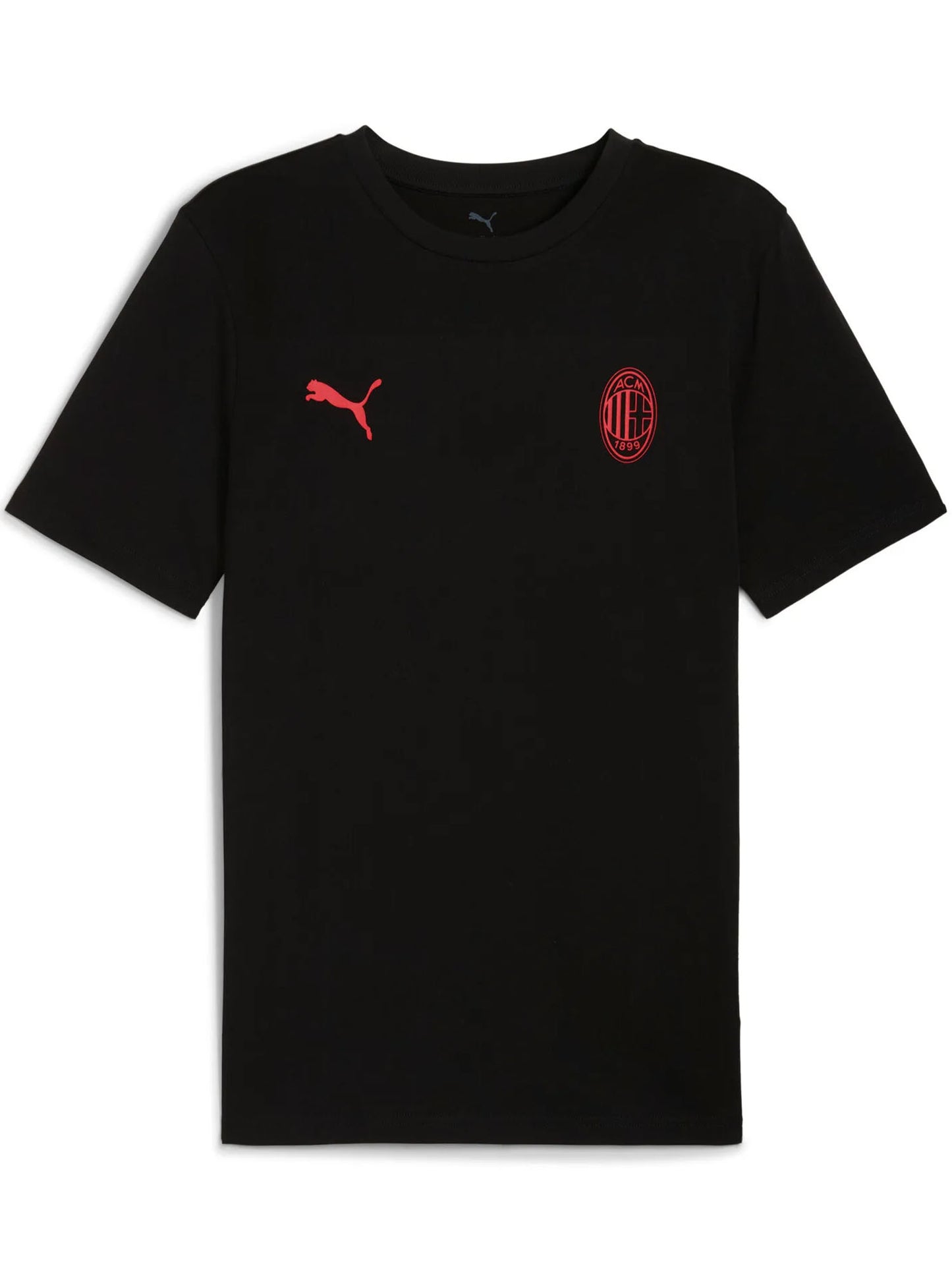 T-SHIRT ESSENTIAL AC MILAN PUMA UOMO NERO