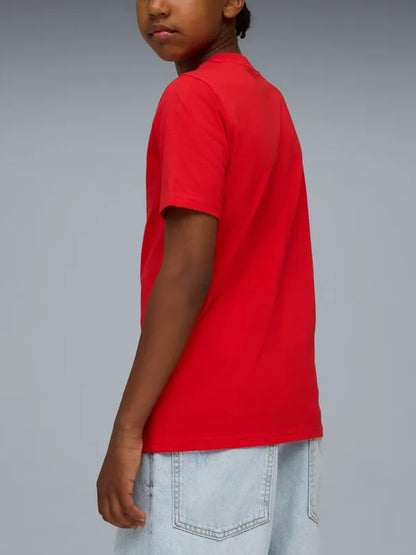 Milan t-shirt mm jr calcio da bambino/a rosso