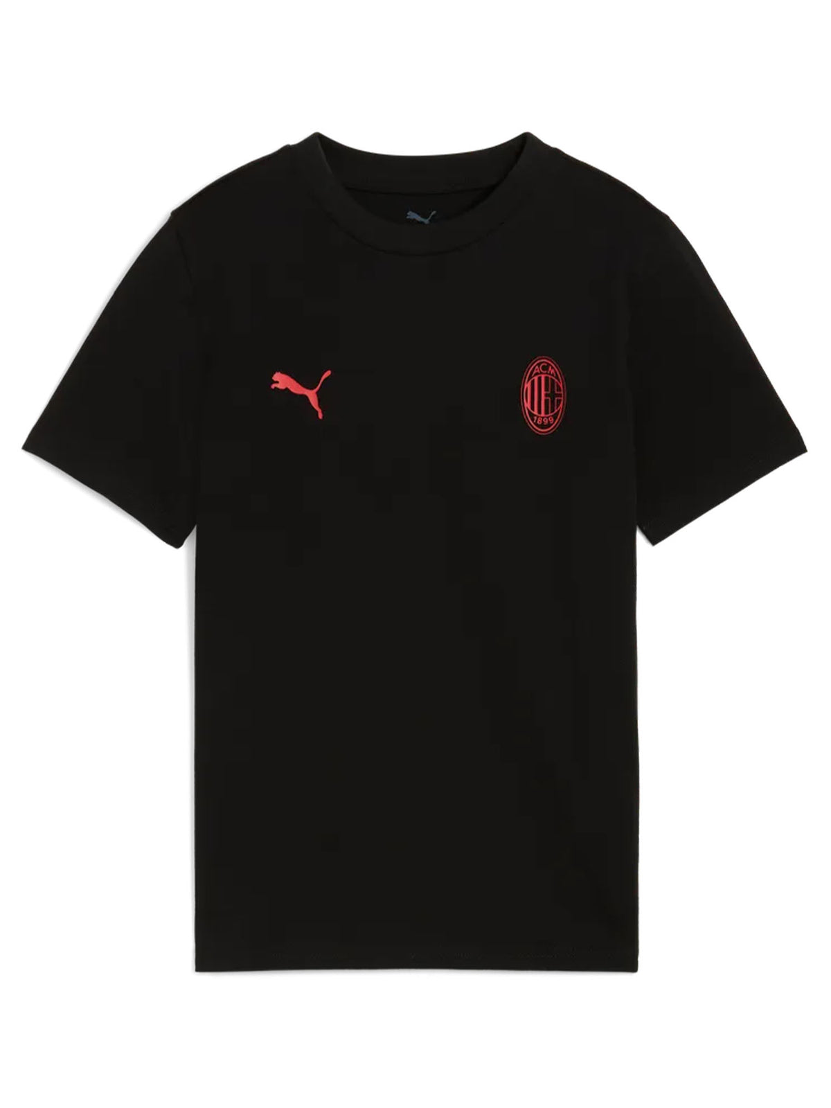 Milan t-shirt mm jr calcio da bambino/a nero