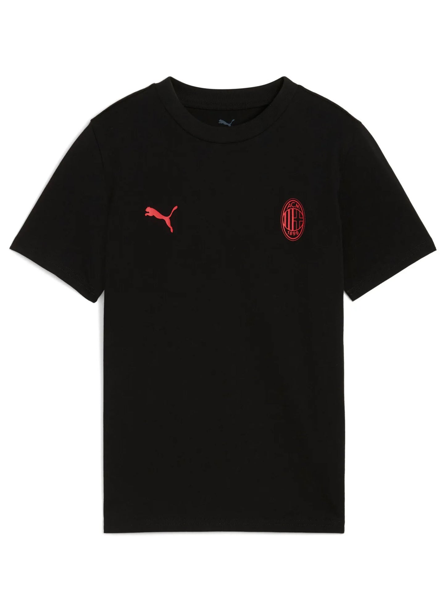 T-SHIRT ESSENTIAL AC MILAN PUMA RAGAZZO NERO
