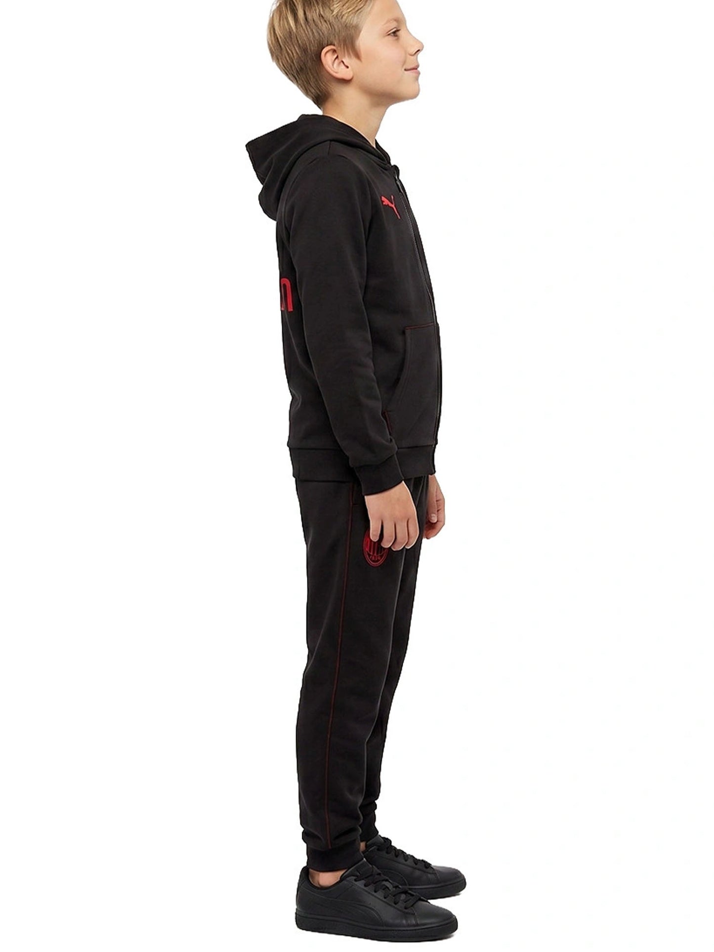 Puma Milan Tuta, tuta unisex bambino multicolore