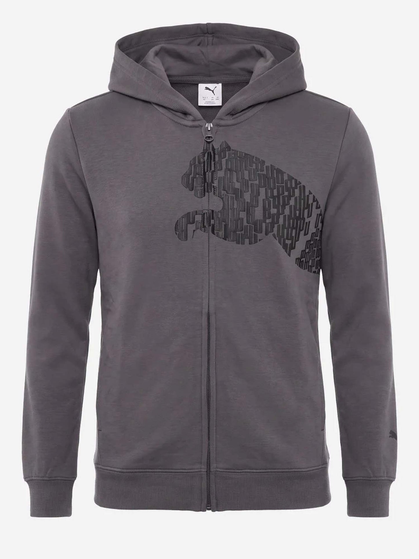 Puma 640052, felpa unisex bambino grigia
