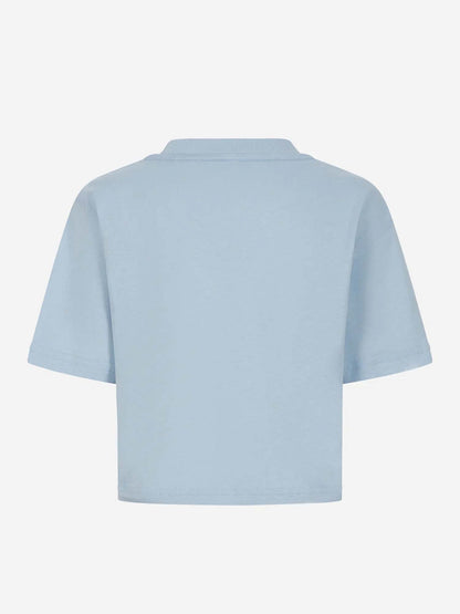 T-SHIRT BTS PUMA DA BAMBINA CELESTE