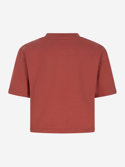 T-SHIRT BTS PUMA DA BAMBINA RUGGINE