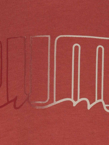 T-SHIRT BTS PUMA DA BAMBINA RUGGINE