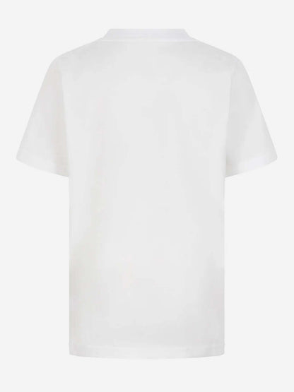 T-SHIRT BTS PUMA DA BAMBINO BIANCO