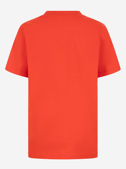 T-SHIRT BTS PUMA DA BAMBINO ARANCIO