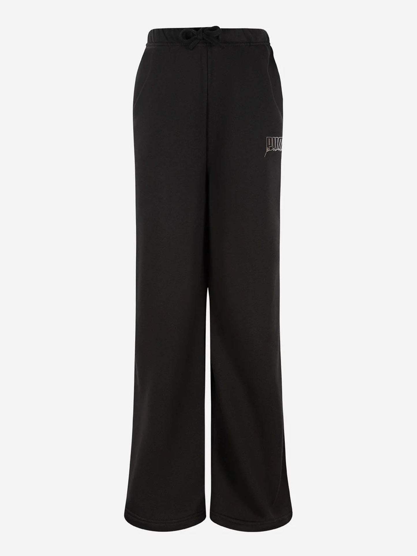 PANTALONE WIDE LEG BTS PUMA DA BAMBINA NERO