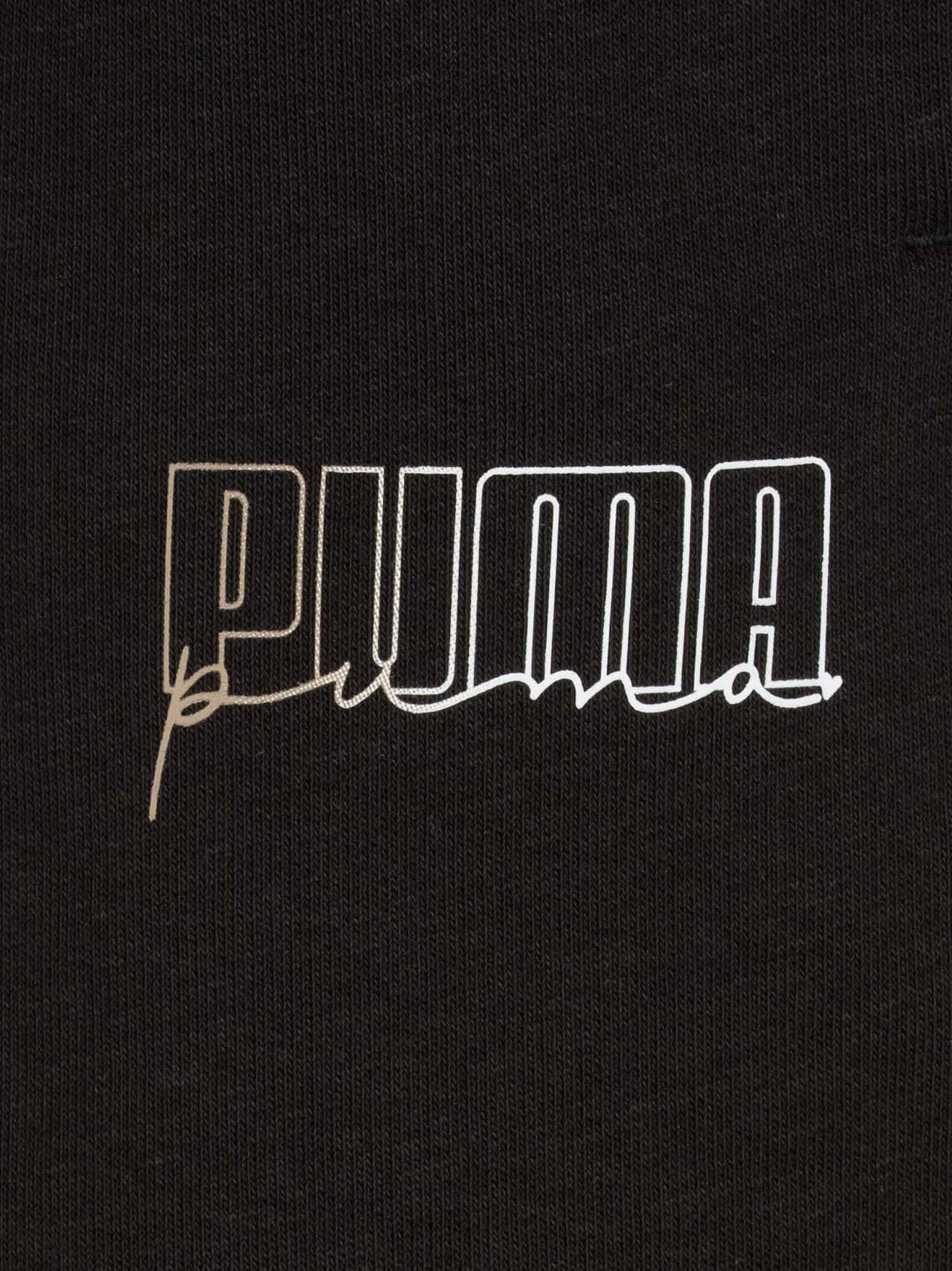 PANTALONE WIDE LEG BTS PUMA DA BAMBINA NERO