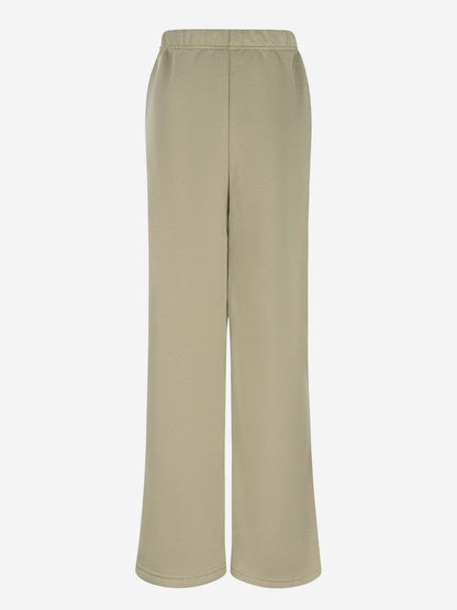 PANTALONE WIDE LEG BTS PUMA DA BAMBINA SALVIA